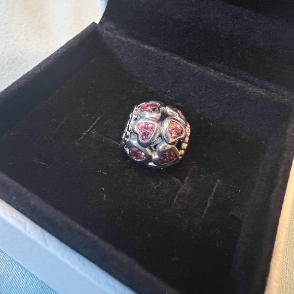 Pandora Pink Hearts Charm - Picture 4 of 7
